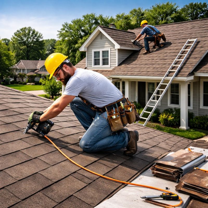 Asphalt Shingles Installation in Saint Albans, VT