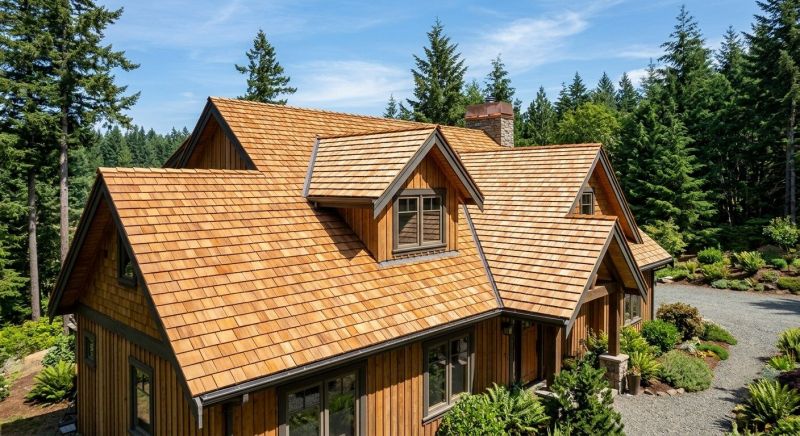Cedar Roof Installation in Chittenden County, VT