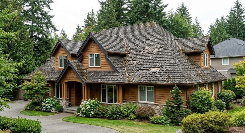 Cedar Roof Replacement in Cambridge, VT