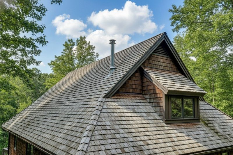 Cedar Roof Replacement in Essex Junction, VT