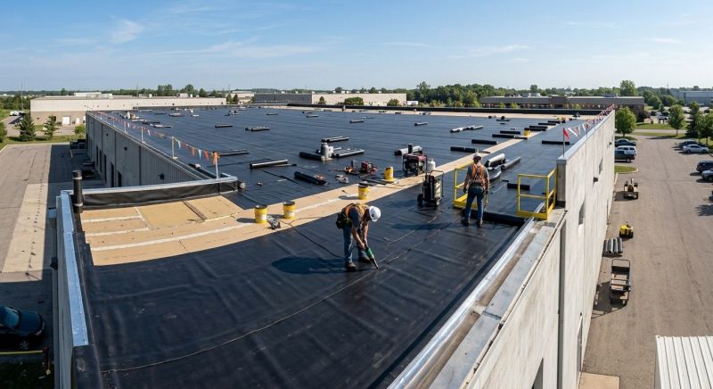 Epdm Roof Installation in Franklin County, VT