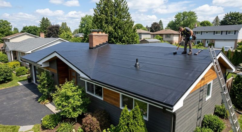 Epdm Roof Installation in Essex Junction, VT