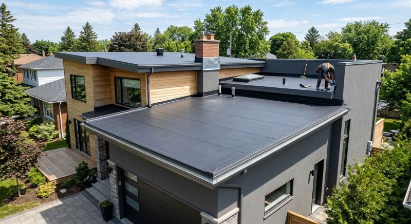Epdm Roof Installation in Essex Junction, VT
