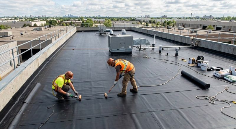 Epdm Roof Installation in Milton, VT