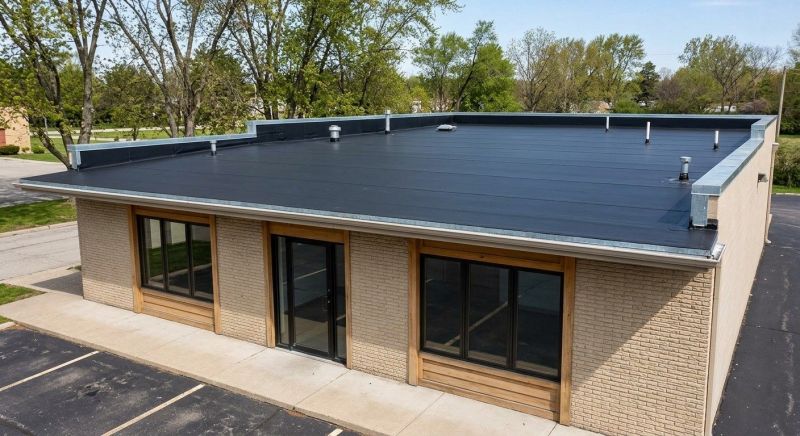 Flat Roof Installation in Cambridge, VT