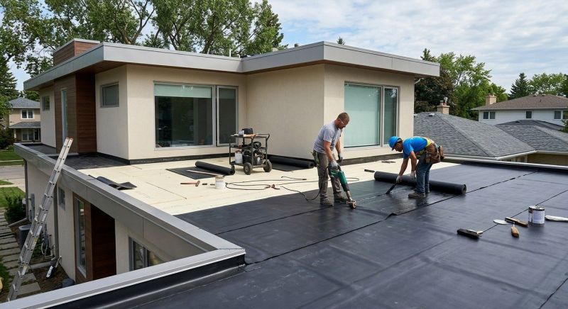 Flat Roof Installation in Essex Junction, VT