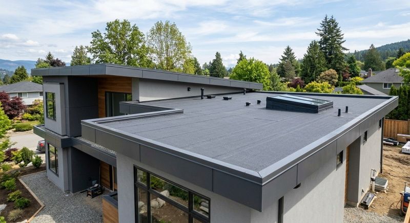 Flat Roof Replacement in Stowe, VT