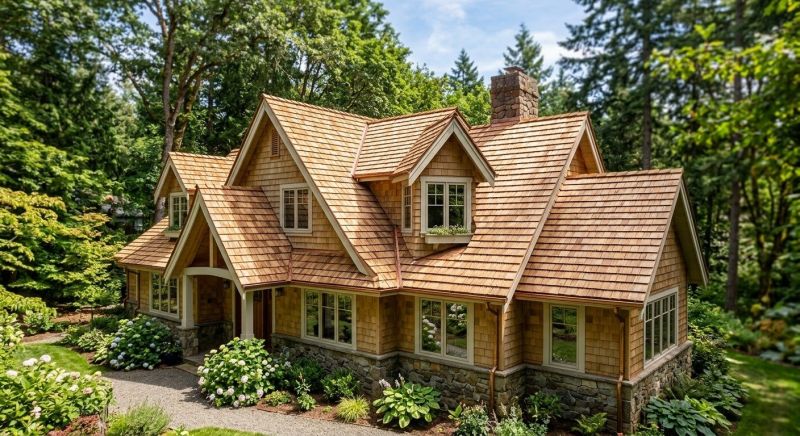 Natural Wood Roof Installation in Essex Junction, VT