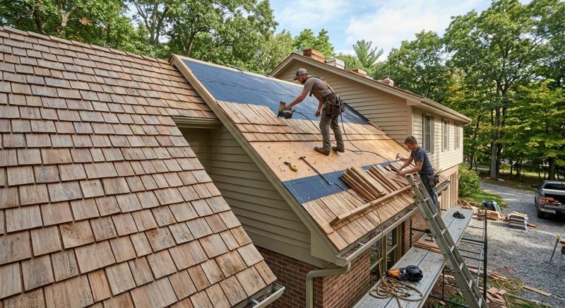Shake Roof Replacement in Franklin County, VT