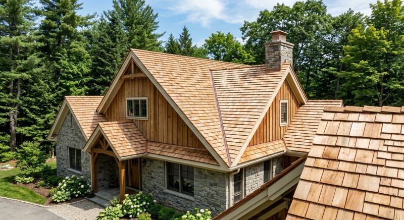 Shake Roof Replacement in Milton, VT