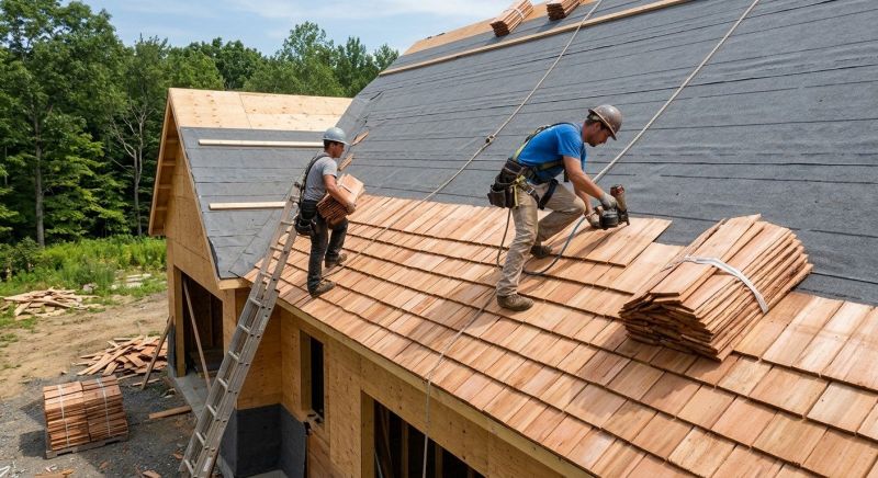 Shake Roof Replacement in Saint Albans, VT