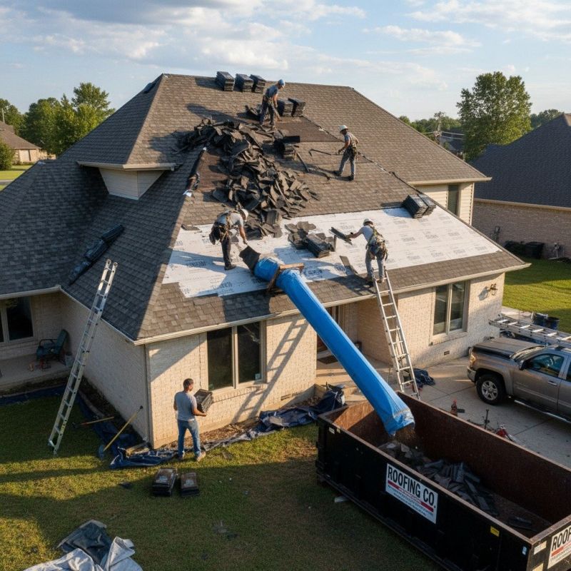 Shingle Roof Replacement in Colchester, VT
