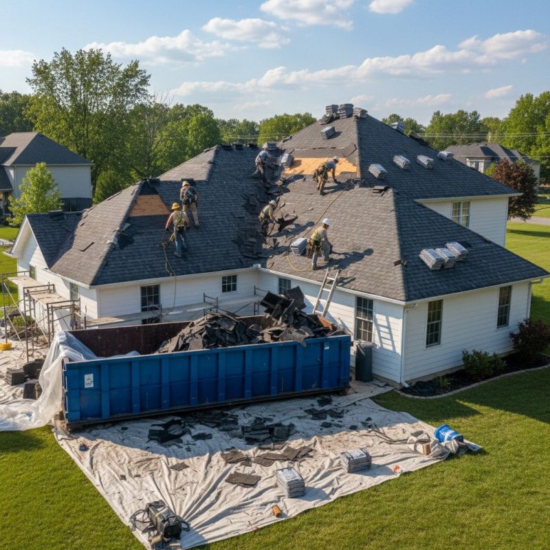 Shingle Roof Replacement in Lamoille County, VT