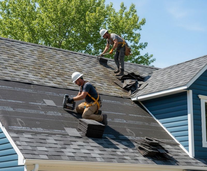 Shingle Roof Replacement in Waterbury, VT