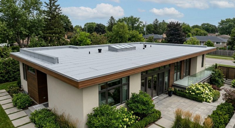 Single Ply Roof Installation in Bristol, VT