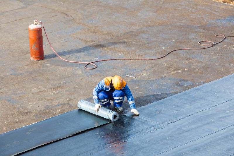 Single Ply Roof Installation in Stowe, VT