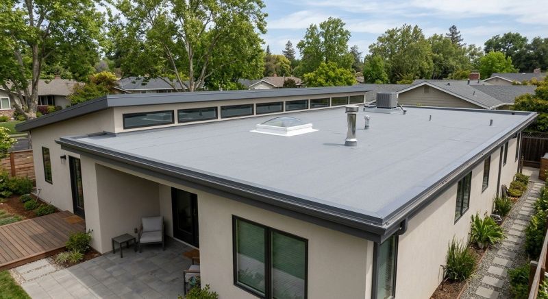 Single Ply Roof Replacement in Huntington, VT