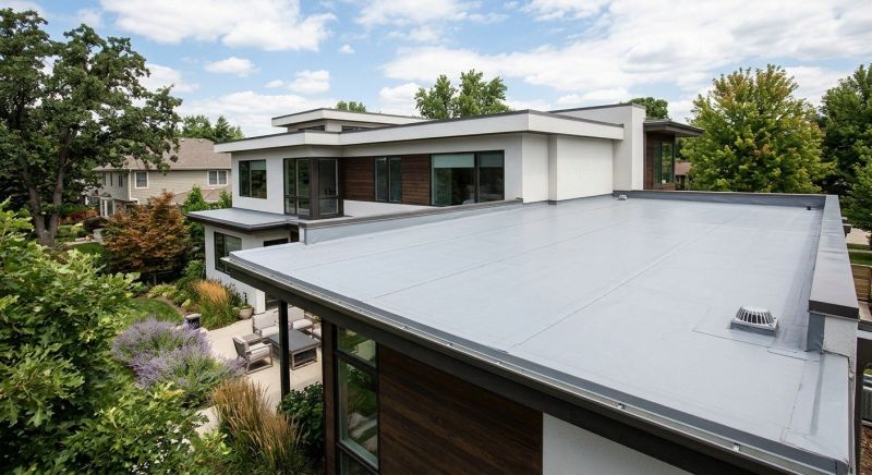 Single Ply Roof Replacement in Huntington, VT