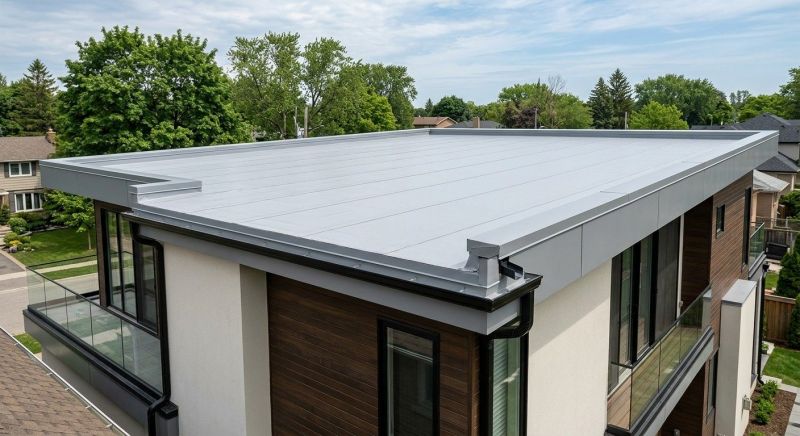 Single Ply Roof Replacement in Morrisville, VT