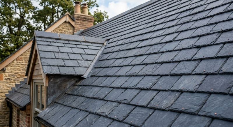 Slate Roof Installation in Colchester, VT