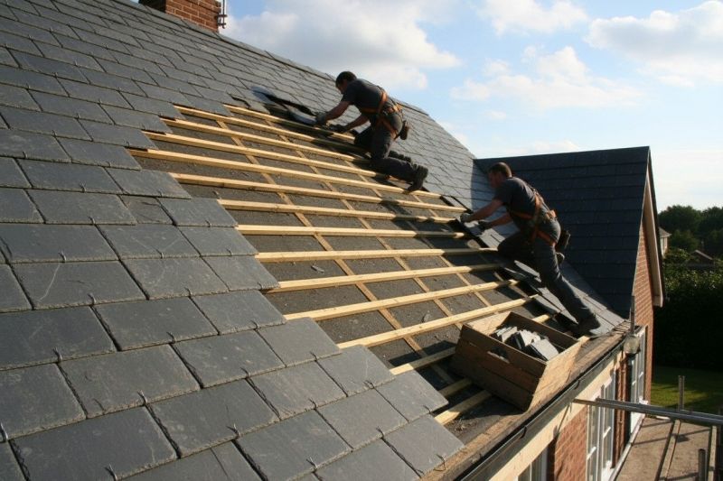 Slate Roof Replacement in Franklin County, VT