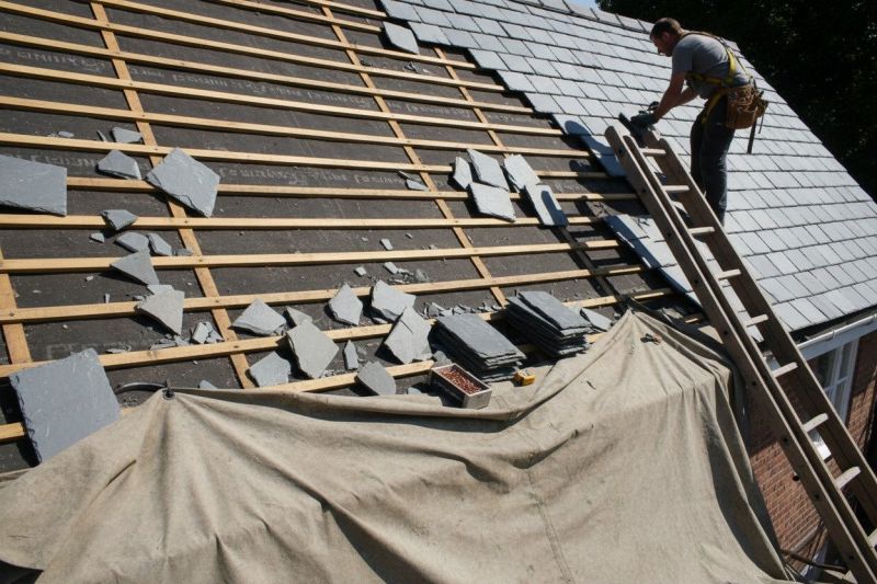 Slate Roof Replacement in Franklin County, VT