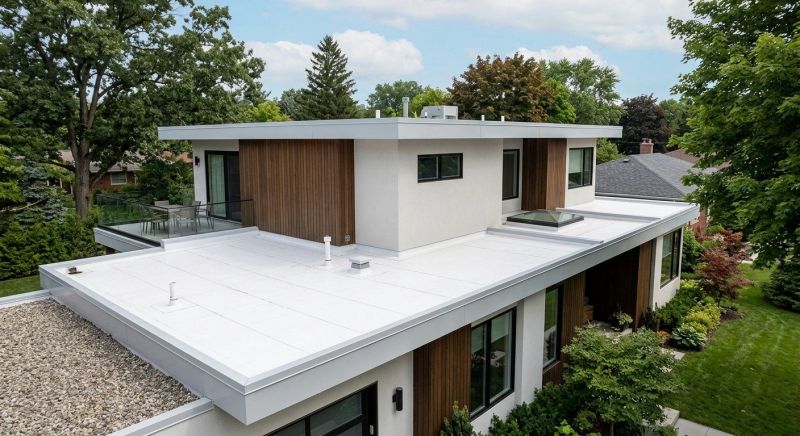 Tpo Roof Installation in Burlington, VT