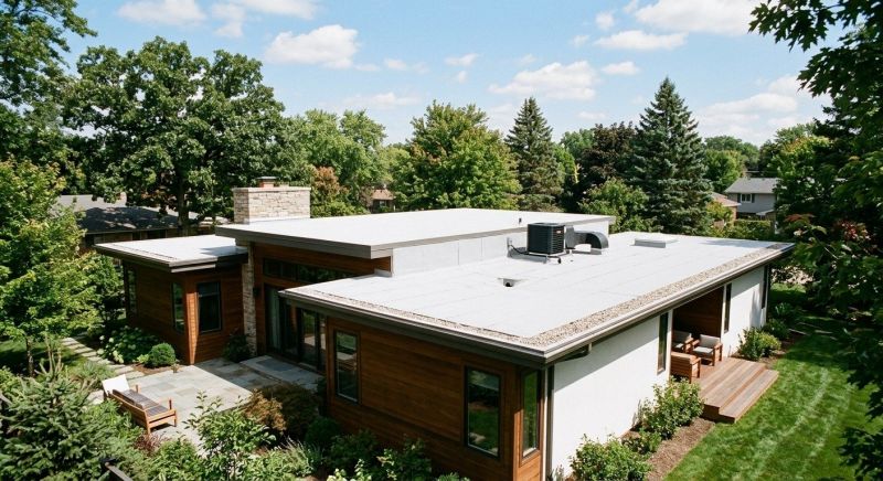 Tpo Roof Installation in South Burlington, VT