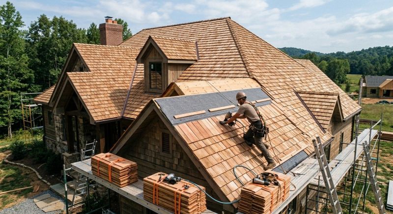 Wood Roofing Installation in Grand Isle, VT